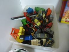 A small quantity of children’s old die cast cars, most by Lesney