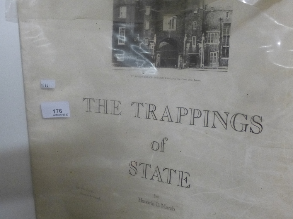 The Trappings of State by Honoria D Marsh, coloured pictures of the Queens Guards