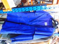 Ladies purple unit 2 genuine real leather coat, size 10