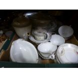 Box of Imperial Berkshire china