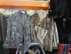 3 Ladies fur coats including a Coney and 1 other example