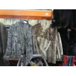 3 Ladies fur coats including a Coney and 1 other example