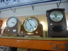 Three mantle clocks AF