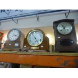 Three mantle clocks AF