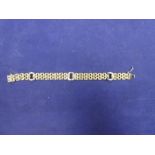 9ct yellow gold link bracelet, marked 375, unable to open clasp, weight approx 13.7g