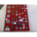 An interesting collection of coins, some Roman, mostly late 18th Century and later