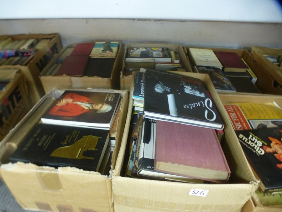 Four boxes of books on music, late 19th century and later - Image 4 of 10