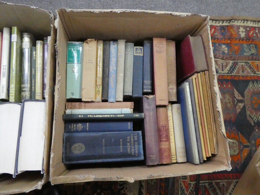 Four boxes of books on music, late 19th century and later - Image 10 of 10