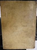 Il Petrarca; a 1568vellum bound book in latin