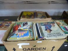 A large quantity of children's books