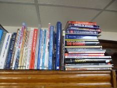 A quantity of books on Military and Aviation, approx 110+