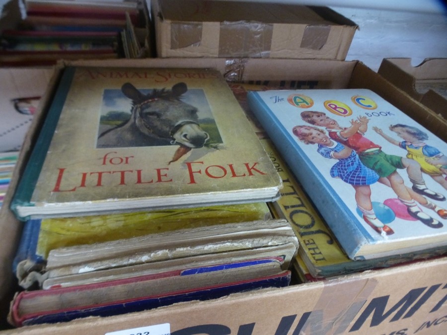 A quantity of children's books including two trays of ladybird examples - Image 3 of 4
