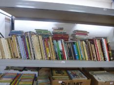 A tray of vintage magazines, newspapers and similar