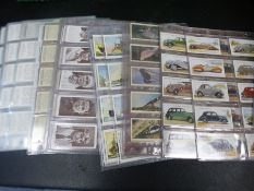 A quantity of cigarette cards by Churchman, John Player, Wills and others