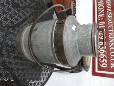 Old milk churn