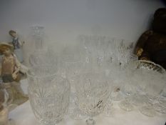 A quantity of Edinburgh crystal drinking glasses and other glassware