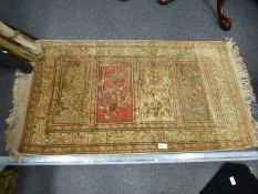 An old prayer rug and two other rugs - 3