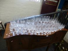 A quantity of mixed drinking glasses, some by Stuart