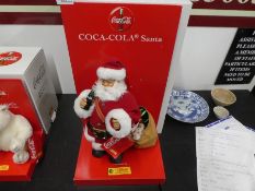 Steiff, a Coco Cola Santa limited edition of 10,000 this example numbered 02860 with certificate and