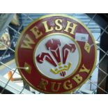 Welsh Rugby sign