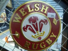 Welsh Rugby sign