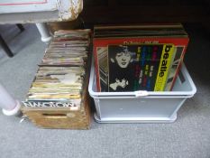 A quantity of vinyl Lp's, singles and others