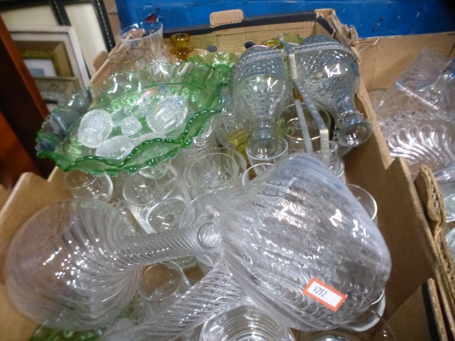 Four cartons of glassware, china and similar - Image 2 of 4