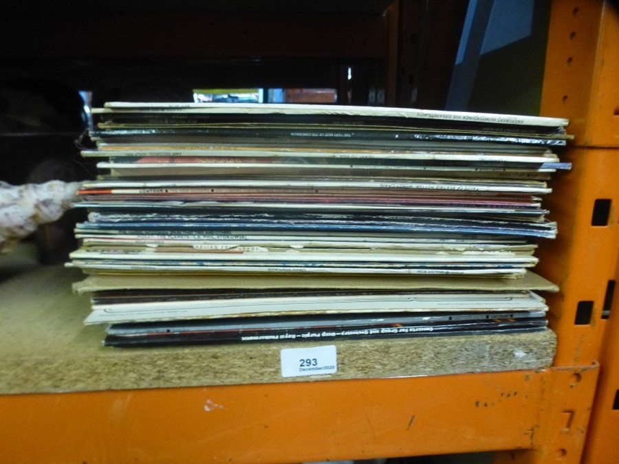 A small quantity of LP's