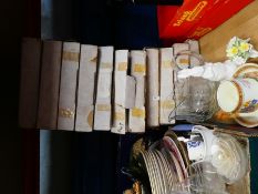 Collectors plates, china, glass and sundry