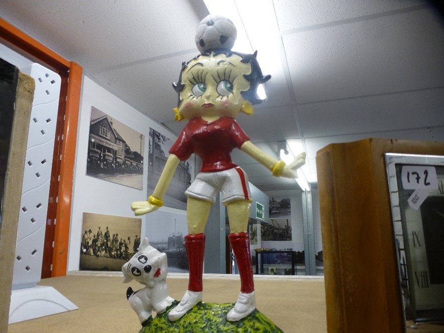 Football Betty Boop - Image 2 of 2