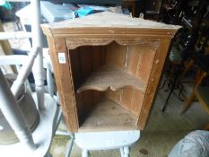 Three painted bar stools and sundry