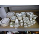 A quantity of Royal Doulton Rondelay dinner and tea ware