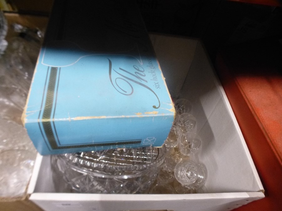 Two boxes of assorted glassware - Image 4 of 4