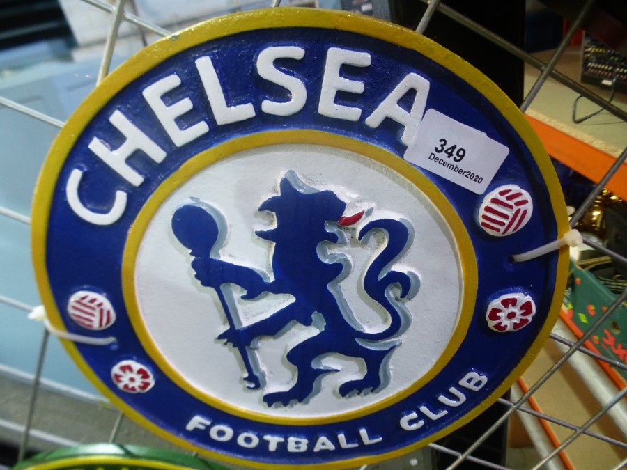 Chelsea football plaque