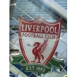 Liverpool football plaque