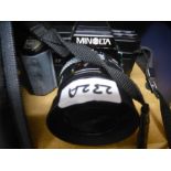 Minolta SLR camera and sundry