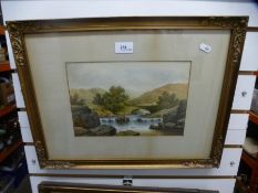 A set of four early 20th century watercolours of Scottish landscapes and two other watercolours