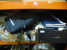 A Yamaha Portasound keyboard, boxed cars and sundry