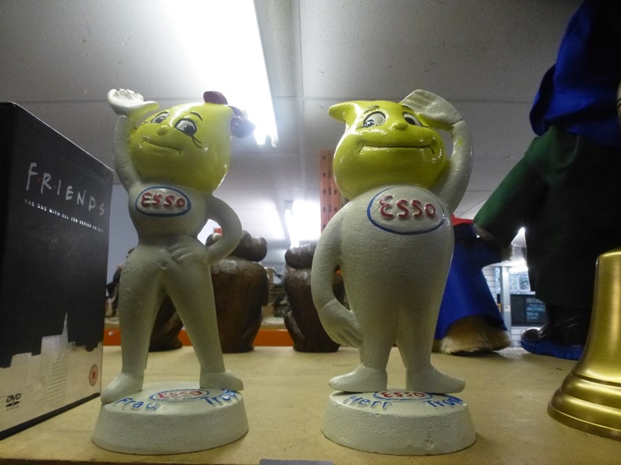 Pair of Esso piggy Banks