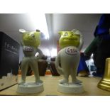 Pair of Esso piggy Banks