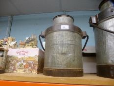 Old milk churn