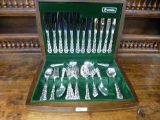 An Oneida silver plated canteen of cutlery