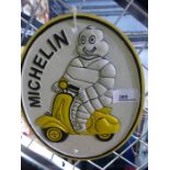 Michelin on scooter sign