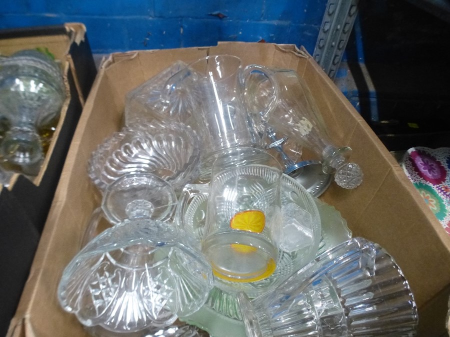 Four cartons of glassware, china and similar - Image 3 of 4