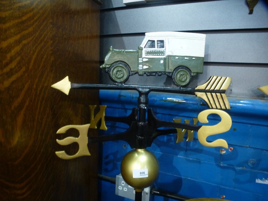 Land Rover weather vane - Image 2 of 2