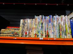 A quantity of Rupert Bear annuals and books