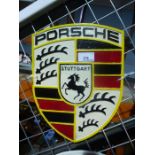 Large Porsche sign