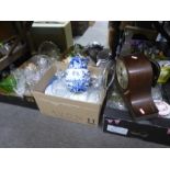 Ten boxes of china, glass and sundry