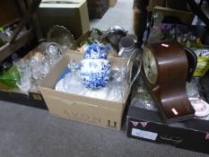 Ten boxes of china, glass and sundry