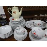 A quantity of Royal Ceramics Vintage Noritake, cut drinking glasses etc